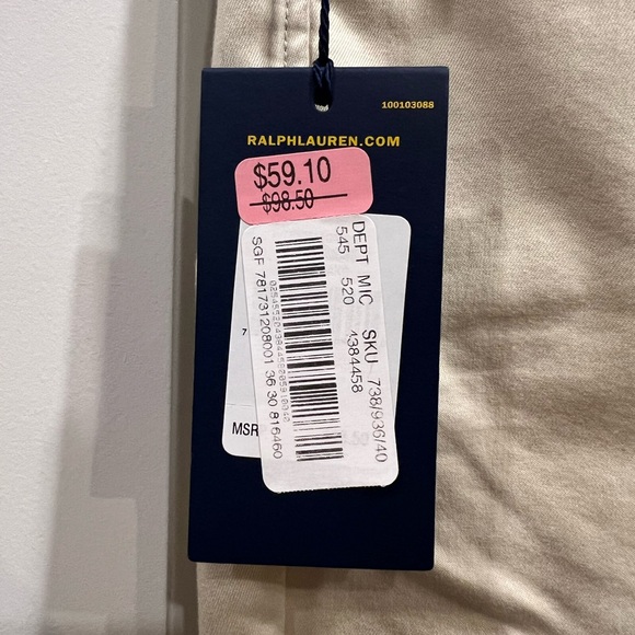 NWT Polo Golf Pants - Picture 2 of 5